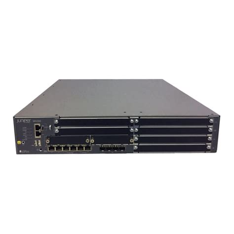 JUNIPER SRX550 HARDWARE MANUAL Pdf .